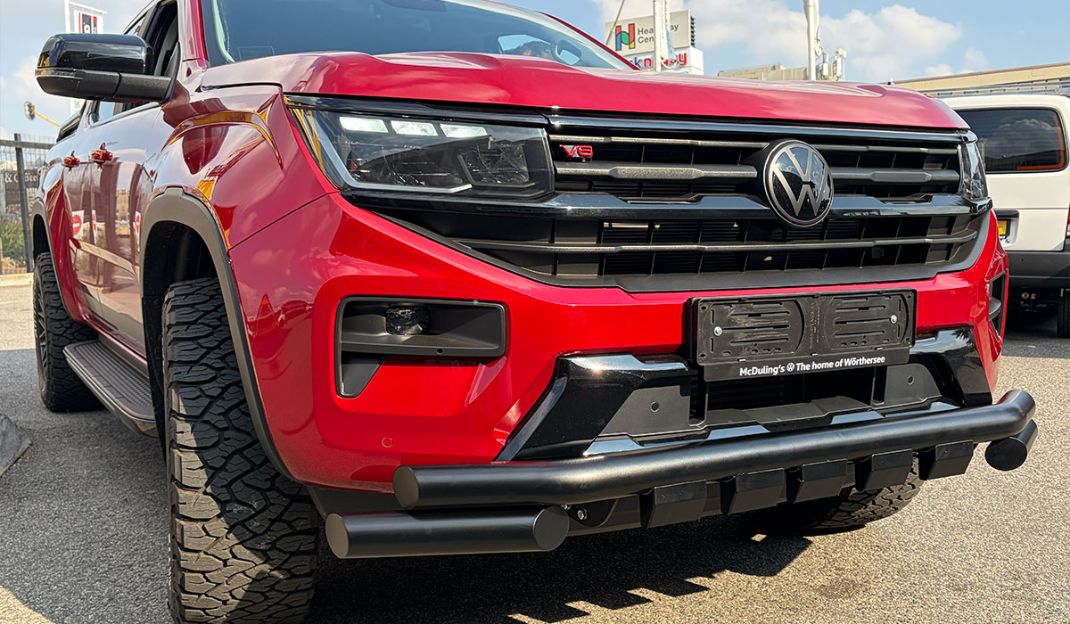 Artav styling bar on a Volkswagen Amarok V6