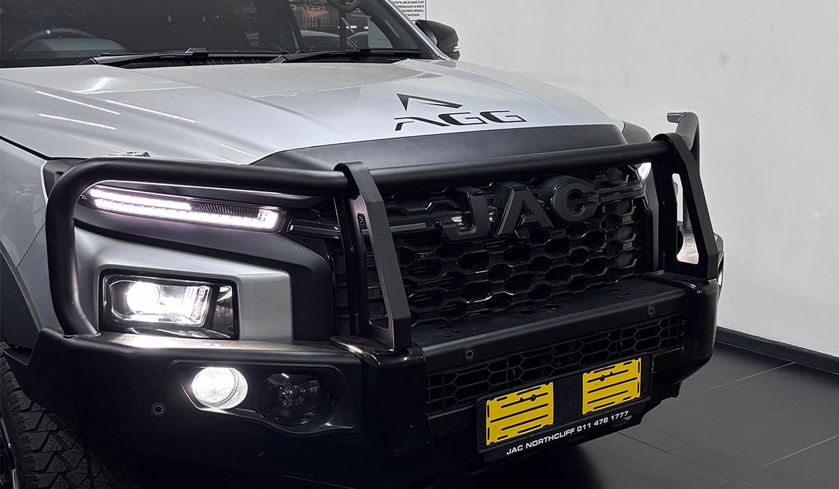 MCC bull and bush bar on a JAC T9 double cab