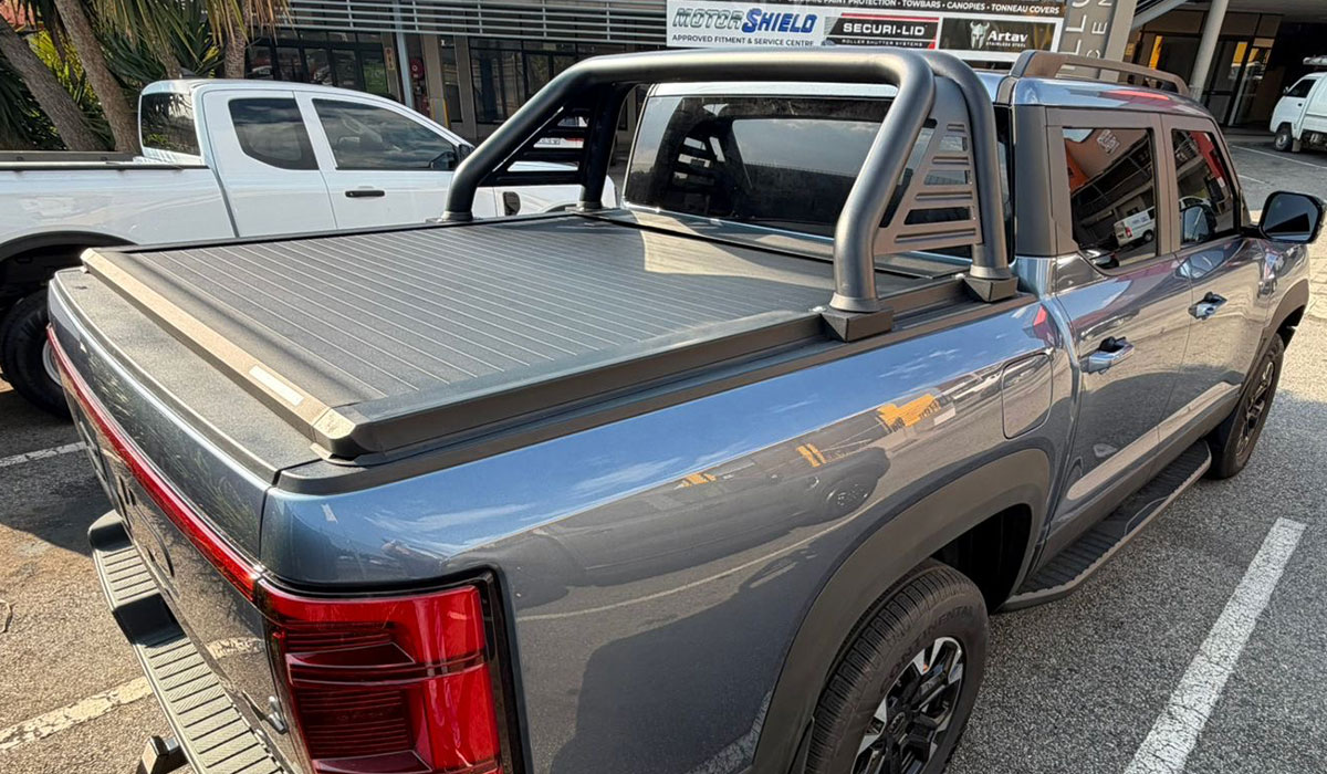 Securi-Lid manual tonneau cover on a BYD Shark 6 double cab